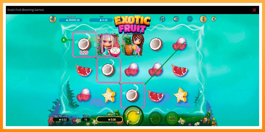 ลองสัมผัสเครื่องดูครับ Exotic Fruit, รูปภาพ 5: เล่นเพื่อเงิน