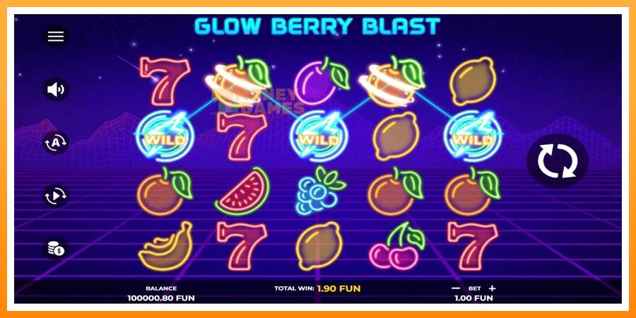 ลองสัมผัสเครื่องดูครับ Glow Berry Blast, รูปภาพ 2: เล่นเพื่อเงิน