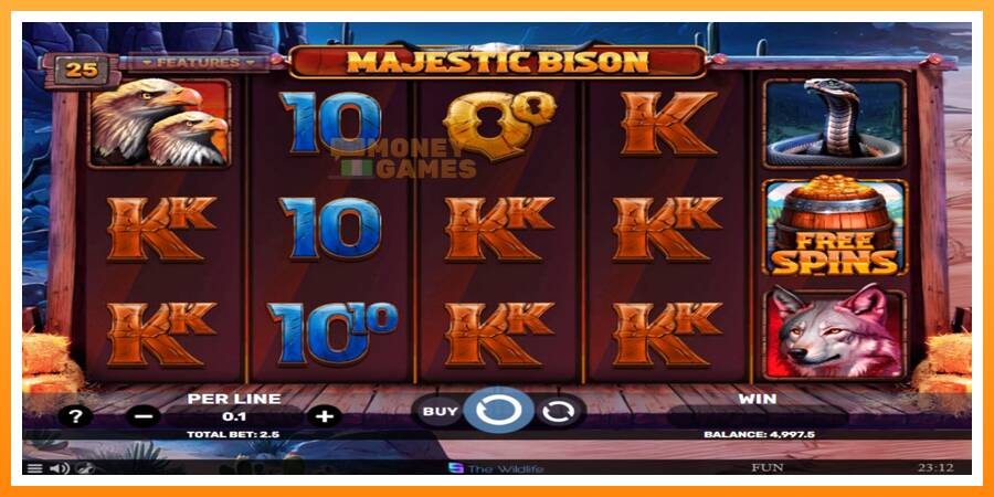 ลองสัมผัสเครื่องดูครับ Majestic Bison, รูปภาพ 2: เล่นเพื่อเงิน