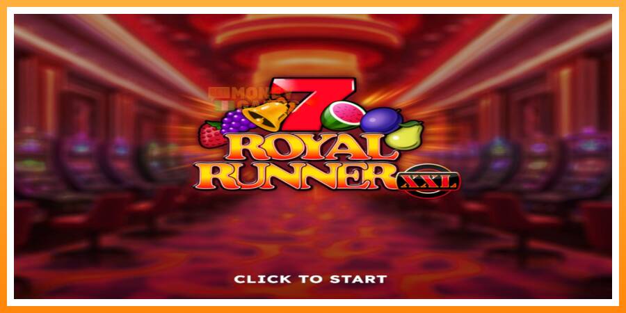 ลองสัมผัสเครื่องดูครับ Royal Runner XXL, รูปภาพ 1: เล่นเพื่อเงิน