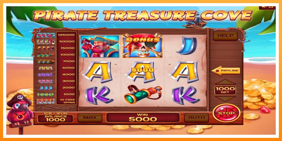 ลองสัมผัสเครื่องดูครับ Pirate Treasure Cove 3x3, รูปภาพ 2: เล่นเพื่อเงิน