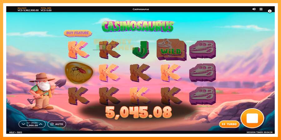 ลองสัมผัสเครื่องดูครับ Casinosaurus, รูปภาพ 3: เล่นเพื่อเงิน