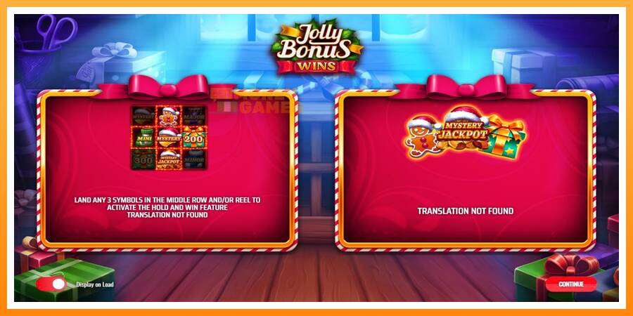 ลองสัมผัสเครื่องดูครับ Jolly Bonus Wins, รูปภาพ 1: เล่นเพื่อเงิน