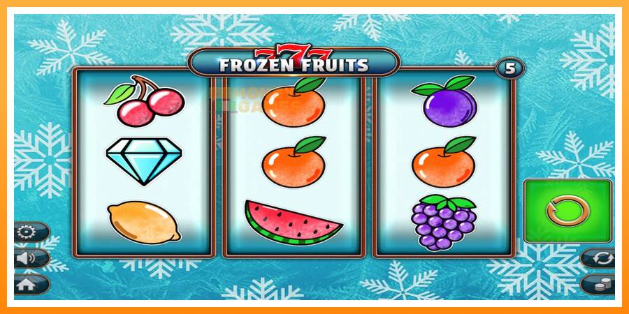 ลองสัมผัสเครื่องดูครับ 777 Frozen Fruits, รูปภาพ 1: เล่นเพื่อเงิน