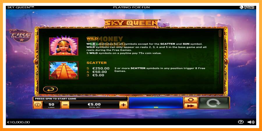 ลองสัมผัสเครื่องดูครับ Sky Queen, รูปภาพ 4: เล่นเพื่อเงิน