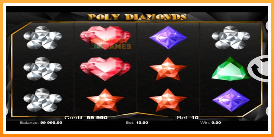 ลองสัมผัสเครื่องดูครับ Poly Diamonds, รูปภาพ 1: เล่นเพื่อเงิน