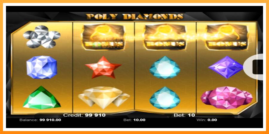 ลองสัมผัสเครื่องดูครับ Poly Diamonds, รูปภาพ 3: เล่นเพื่อเงิน