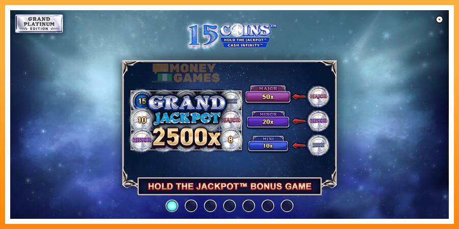 ลองสัมผัสเครื่องดูครับ 15 Coins Grand Platinum Edition, รูปภาพ 1: เล่นเพื่อเงิน