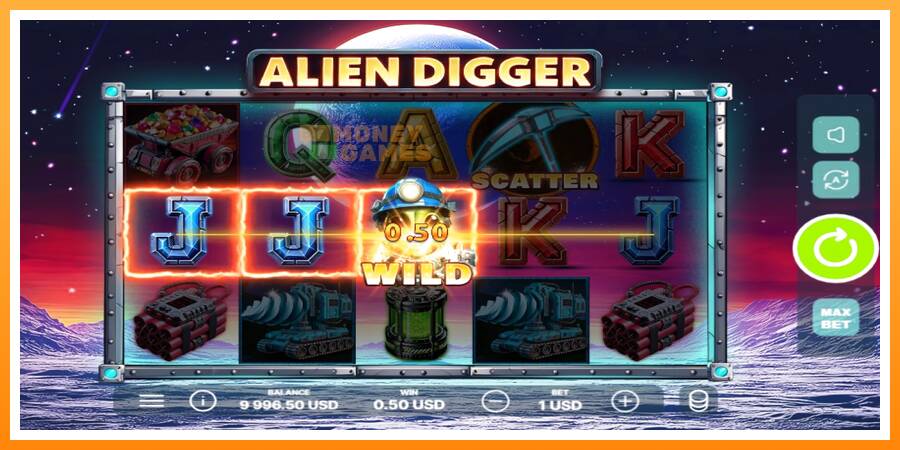 ลองสัมผัสเครื่องดูครับ Alien Digger, รูปภาพ 2: เล่นเพื่อเงิน