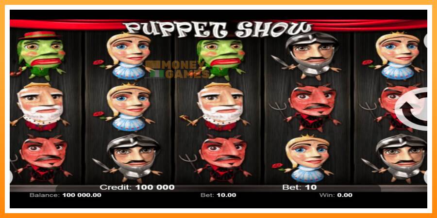 ลองสัมผัสเครื่องดูครับ Puppet Show, รูปภาพ 1: เล่นเพื่อเงิน