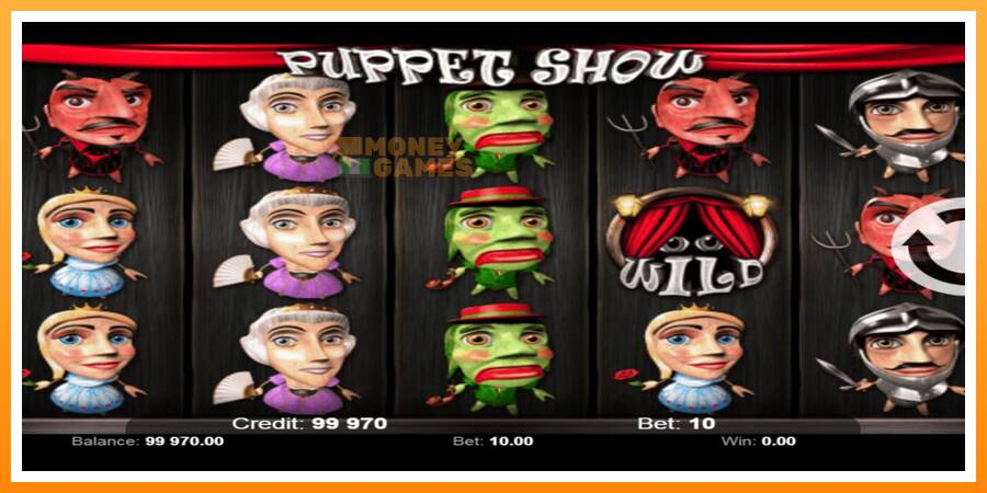 ลองสัมผัสเครื่องดูครับ Puppet Show, รูปภาพ 2: เล่นเพื่อเงิน