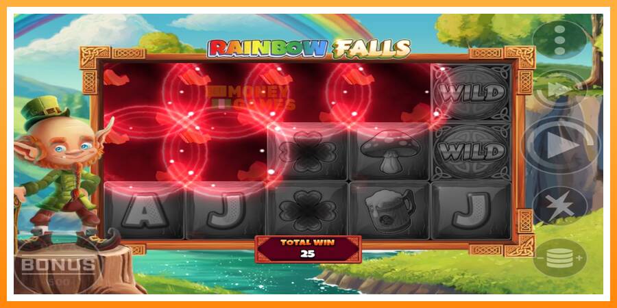 ลองสัมผัสเครื่องดูครับ Rainbow Falls, รูปภาพ 2: เล่นเพื่อเงิน