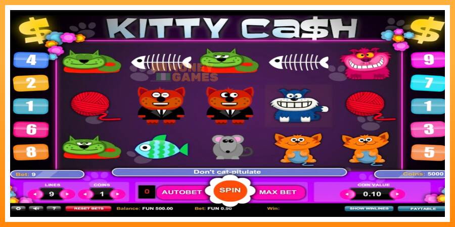 ลองสัมผัสเครื่องดูครับ Kitty Cash, รูปภาพ 1: เล่นเพื่อเงิน