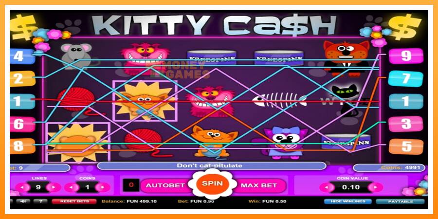 ลองสัมผัสเครื่องดูครับ Kitty Cash, รูปภาพ 4: เล่นเพื่อเงิน