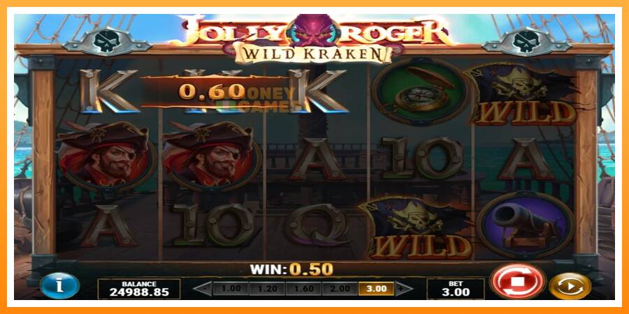 ลองสัมผัสเครื่องดูครับ Jolly Roger Wild Kraken, รูปภาพ 5: เล่นเพื่อเงิน