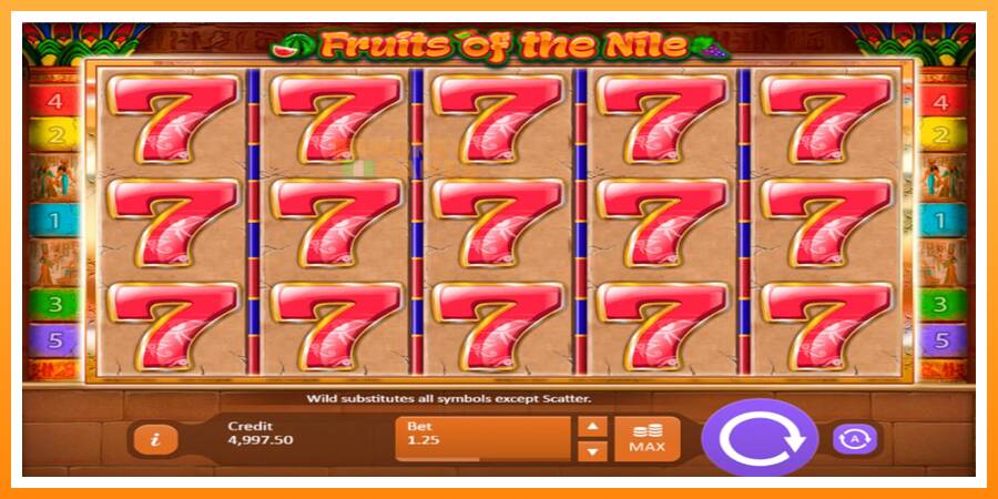 ลองสัมผัสเครื่องดูครับ Fruits of the Nile, รูปภาพ 2: เล่นเพื่อเงิน