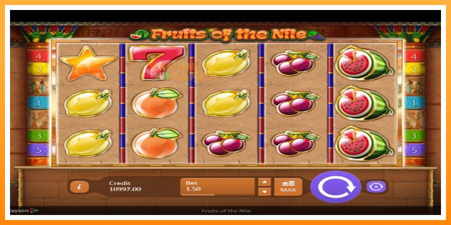 ลองสัมผัสเครื่องดูครับ Fruits of the Nile, รูปภาพ 4: เล่นเพื่อเงิน