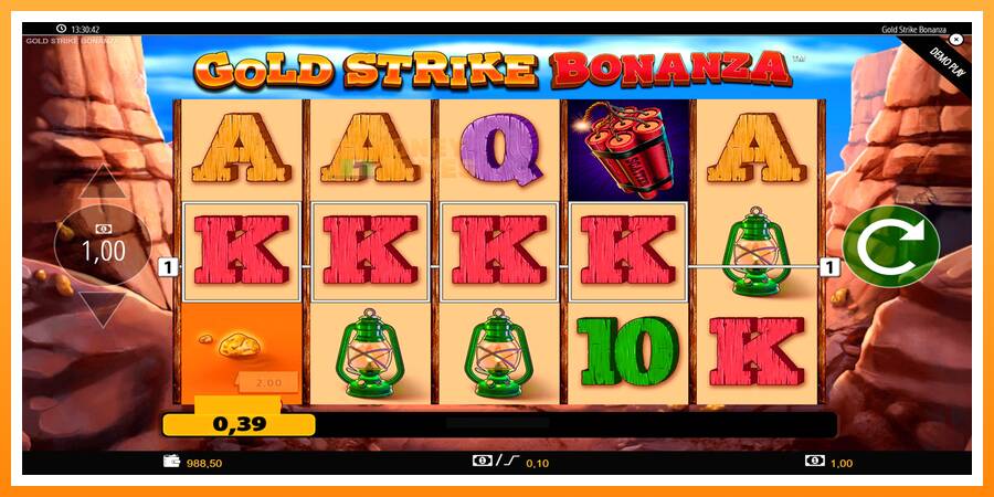 ลองสัมผัสเครื่องดูครับ Gold Strike Bonanza, รูปภาพ 4: เล่นเพื่อเงิน