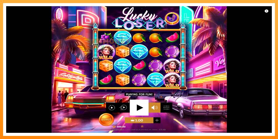 ลองสัมผัสเครื่องดูครับ Lucky Loser, รูปภาพ 1: เล่นเพื่อเงิน