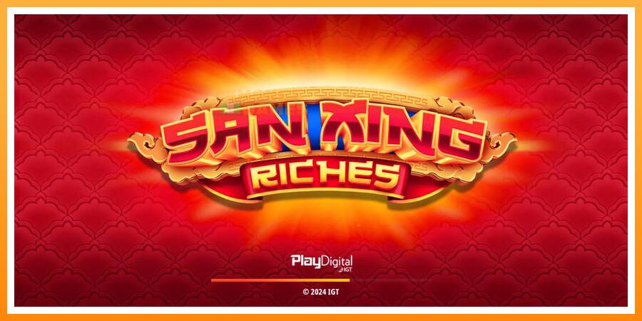 ลองสัมผัสเครื่องดูครับ San Xing Riches, รูปภาพ 1: เล่นเพื่อเงิน