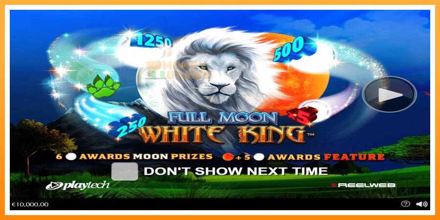 ลองสัมผัสเครื่องดูครับ Full Moon: White King, รูปภาพ 1: เล่นเพื่อเงิน