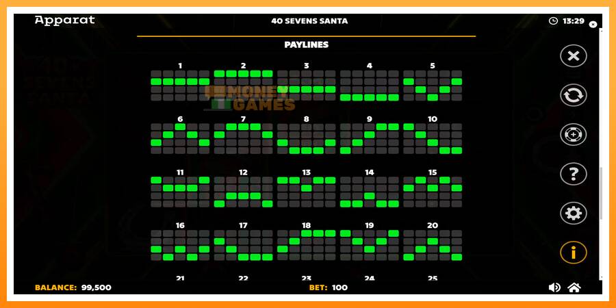 ลองสัมผัสเครื่องดูครับ 40 Sevens Santa, รูปภาพ 7: เล่นเพื่อเงิน