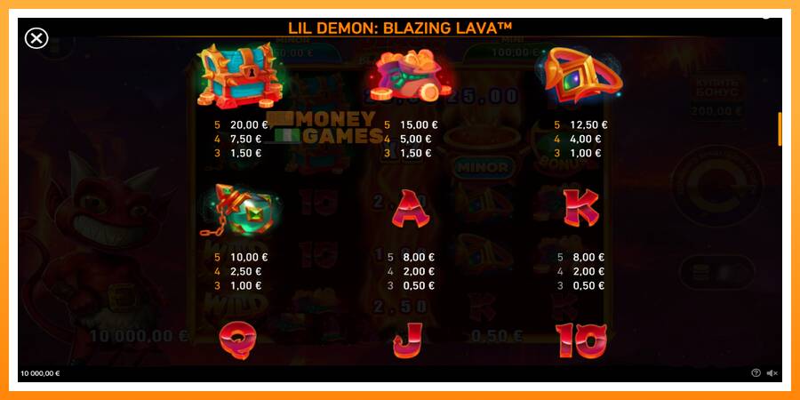 ลองสัมผัสเครื่องดูครับ Lil Demon Blazing Lava, รูปภาพ 5: เล่นเพื่อเงิน