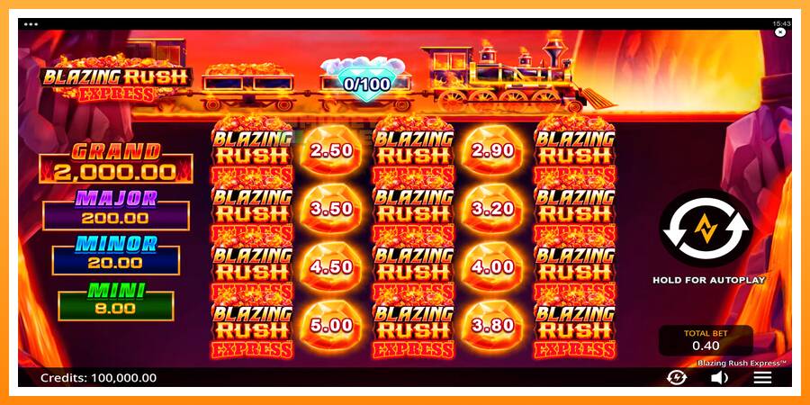 ลองสัมผัสเครื่องดูครับ Blazing Rush Express, รูปภาพ 1: เล่นเพื่อเงิน