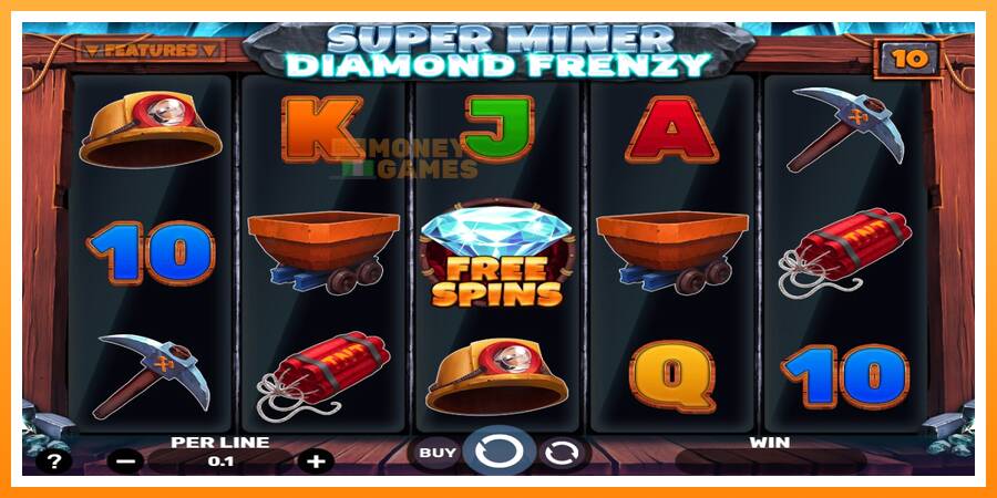 ลองสัมผัสเครื่องดูครับ Super Miner - Diamond Frenzy, รูปภาพ 1: เล่นเพื่อเงิน