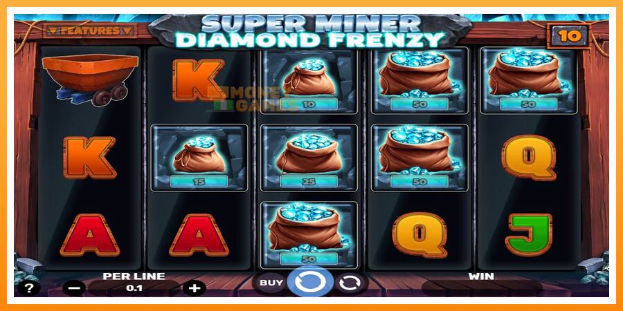 ลองสัมผัสเครื่องดูครับ Super Miner - Diamond Frenzy, รูปภาพ 2: เล่นเพื่อเงิน