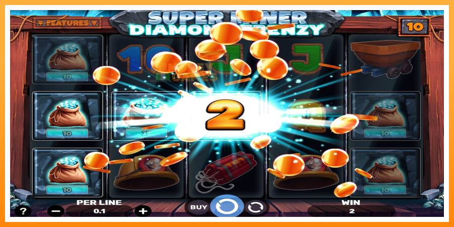 ลองสัมผัสเครื่องดูครับ Super Miner - Diamond Frenzy, รูปภาพ 3: เล่นเพื่อเงิน