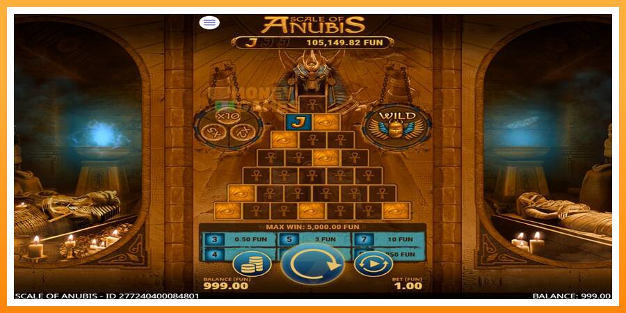 ลองสัมผัสเครื่องดูครับ Scale of Anubis, รูปภาพ 2: เล่นเพื่อเงิน