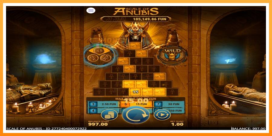 ลองสัมผัสเครื่องดูครับ Scale of Anubis, รูปภาพ 3: เล่นเพื่อเงิน