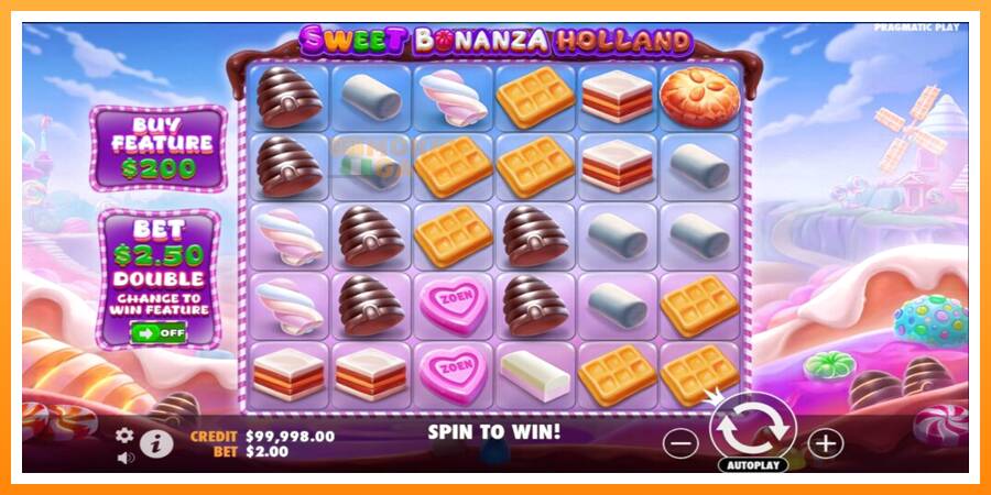 ลองสัมผัสเครื่องดูครับ Sweet Bonanza Holland – Oranje Jackpot, รูปภาพ 1: เล่นเพื่อเงิน