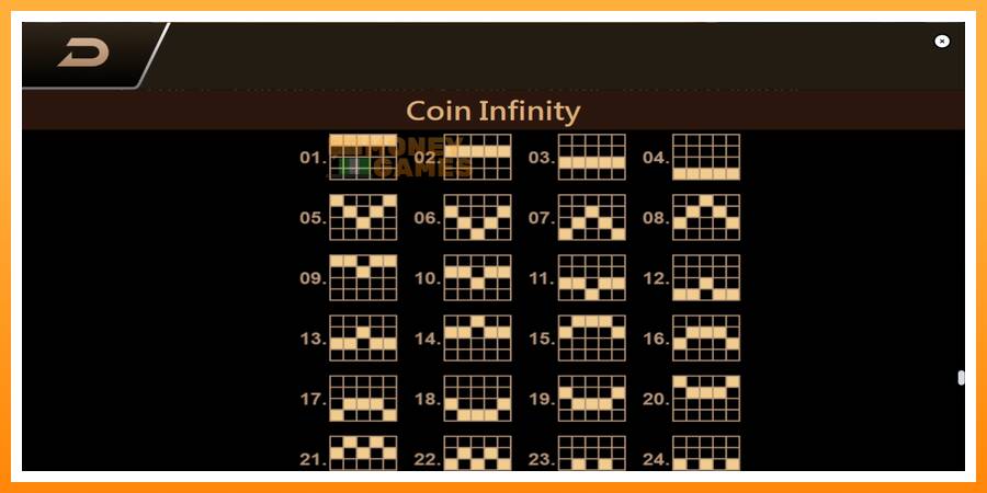 ลองสัมผัสเครื่องดูครับ Coin Infinity Surge Reel, รูปภาพ 7: เล่นเพื่อเงิน