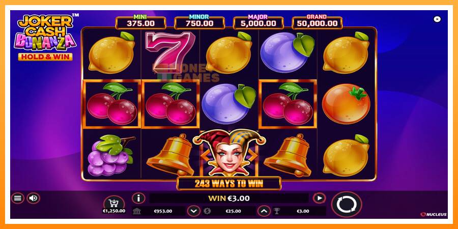 ลองสัมผัสเครื่องดูครับ Joker Cash Bonanza - Hold & Win, รูปภาพ 2: เล่นเพื่อเงิน