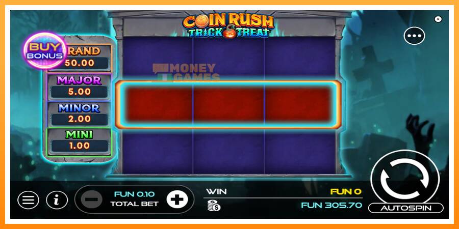 ลองสัมผัสเครื่องดูครับ Coin Rush: Trick o Treat, รูปภาพ 2: เล่นเพื่อเงิน