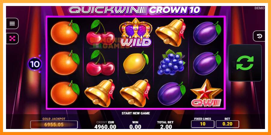 ลองสัมผัสเครื่องดูครับ Quick Win Crown 10, รูปภาพ 2: เล่นเพื่อเงิน