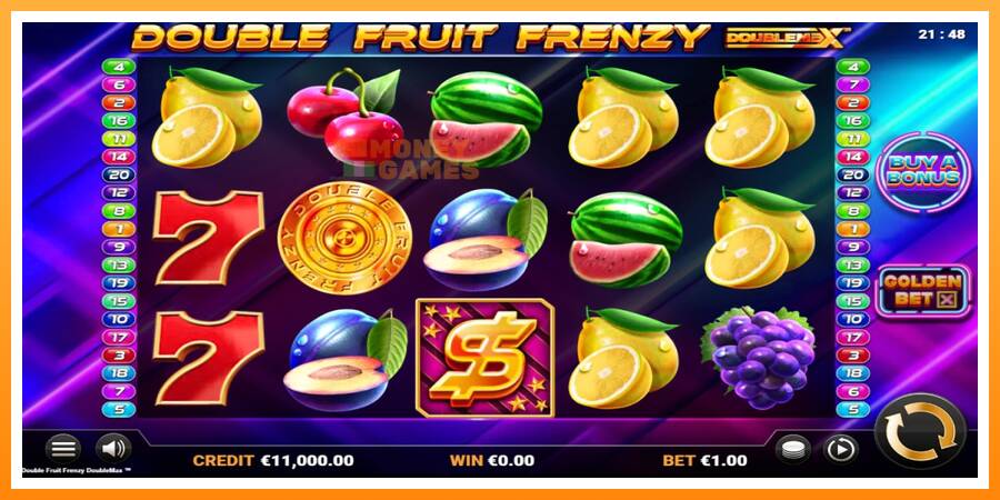 ลองสัมผัสเครื่องดูครับ Double Fruit Frenzy DoubleMax, รูปภาพ 1: เล่นเพื่อเงิน