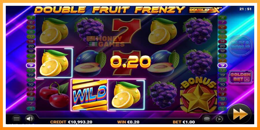 ลองสัมผัสเครื่องดูครับ Double Fruit Frenzy DoubleMax, รูปภาพ 4: เล่นเพื่อเงิน