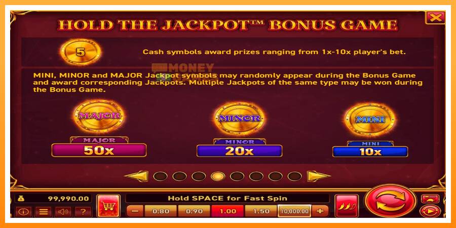 ลองสัมผัสเครื่องดูครับ 16 Coins Grand Gold Edition Halloween Jackpots, รูปภาพ 4: เล่นเพื่อเงิน