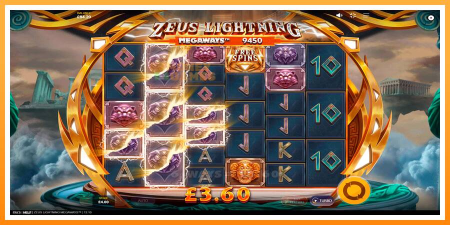 ลองสัมผัสเครื่องดูครับ Zeus Lightning Megaways, รูปภาพ 5: เล่นเพื่อเงิน