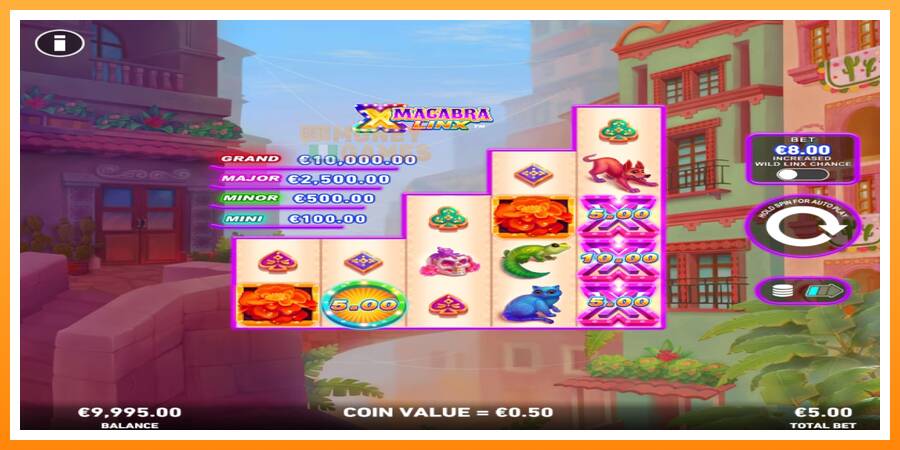 ลองสัมผัสเครื่องดูครับ Macabra Linx PowerPlay Jackpot, รูปภาพ 2: เล่นเพื่อเงิน