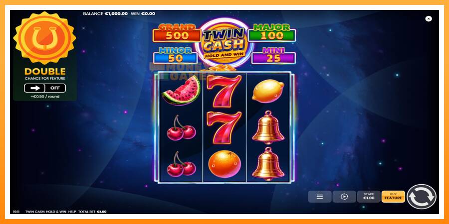 ลองสัมผัสเครื่องดูครับ Twin Cash: Hold and Win, รูปภาพ 2: เล่นเพื่อเงิน