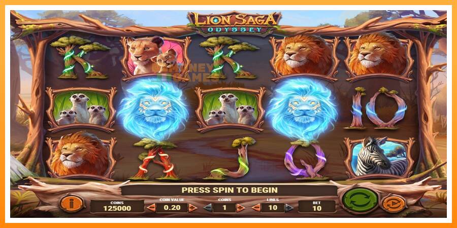 ลองสัมผัสเครื่องดูครับ Lion Saga Odyssey, รูปภาพ 1: เล่นเพื่อเงิน