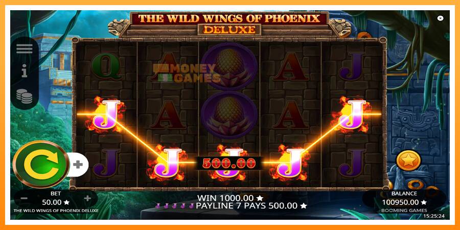 ลองสัมผัสเครื่องดูครับ The Wild Wings of Phoenix Deluxe, รูปภาพ 4: เล่นเพื่อเงิน