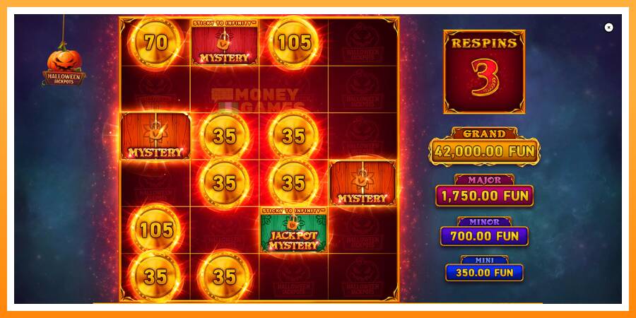 ลองสัมผัสเครื่องดูครับ 24 Coins Halloween Jackpots, รูปภาพ 5: เล่นเพื่อเงิน