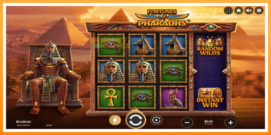 ลองสัมผัสเครื่องดูครับ Fortunes of Pharaohs, รูปภาพ 2: เล่นเพื่อเงิน