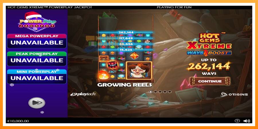 ลองสัมผัสเครื่องดูครับ Hot Gems Xtreme PowerPlay Jackpot, รูปภาพ 1: เล่นเพื่อเงิน