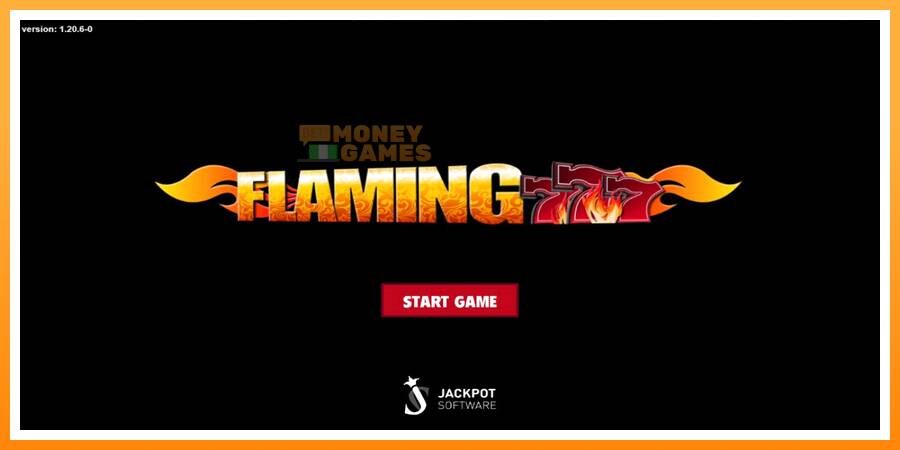 ลองสัมผัสเครื่องดูครับ Flaming 777, รูปภาพ 1: เล่นเพื่อเงิน